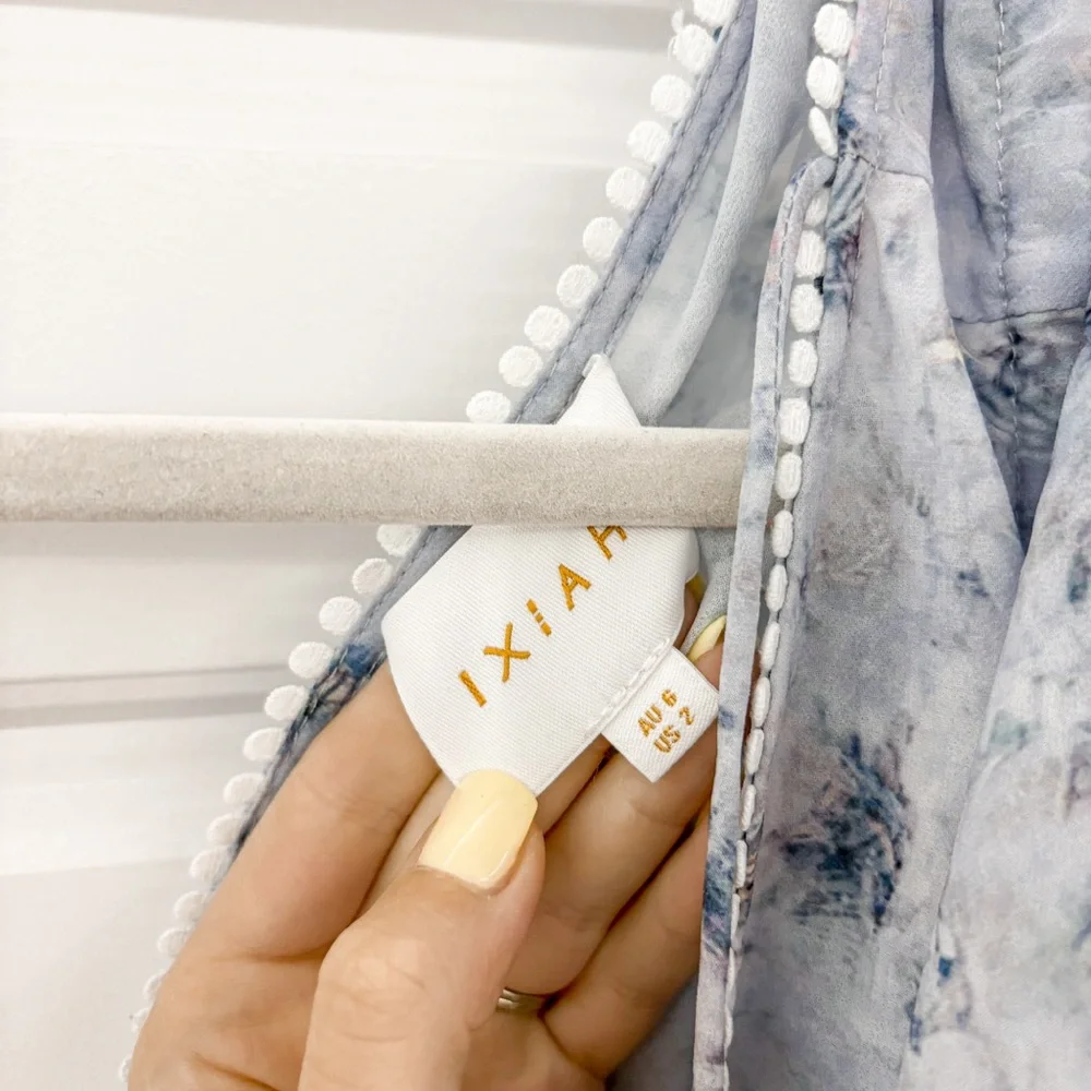 IXIAH Ruffle Tassel Mini Dress - Picture 5 of 8